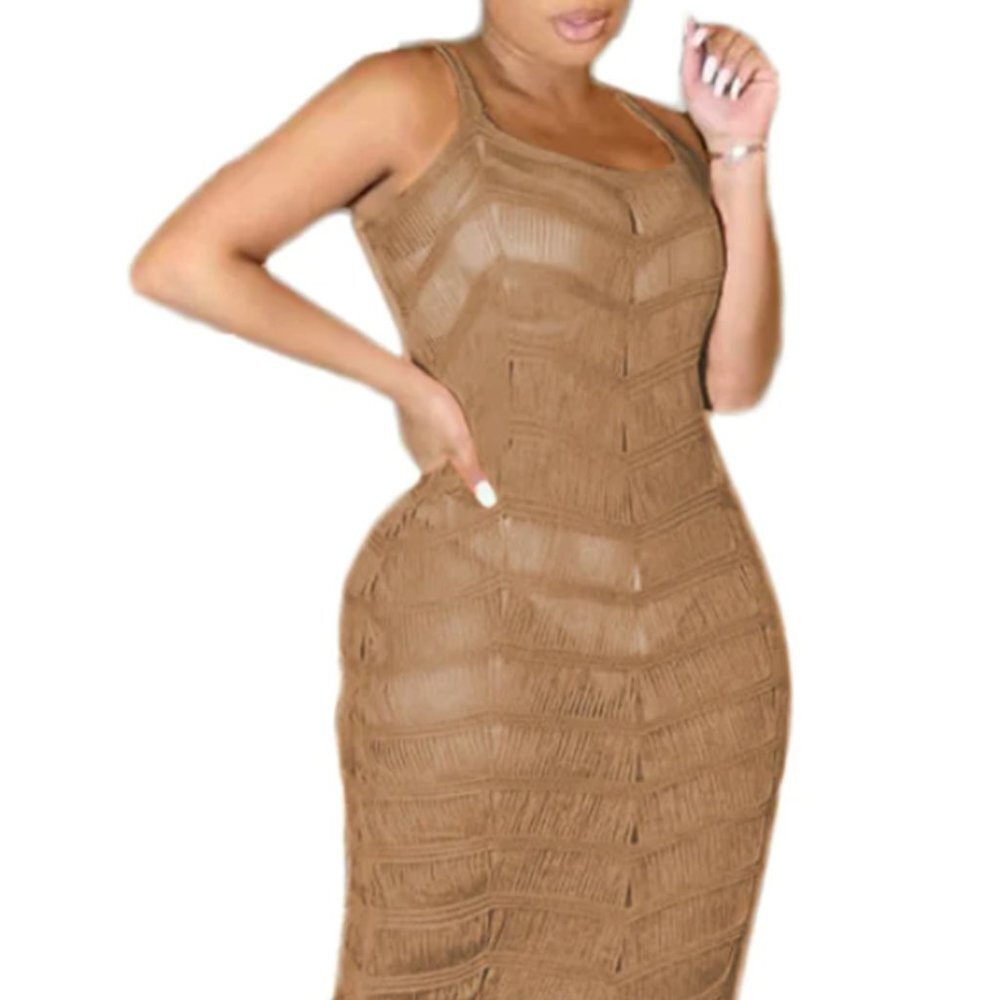Tan dress/cover up